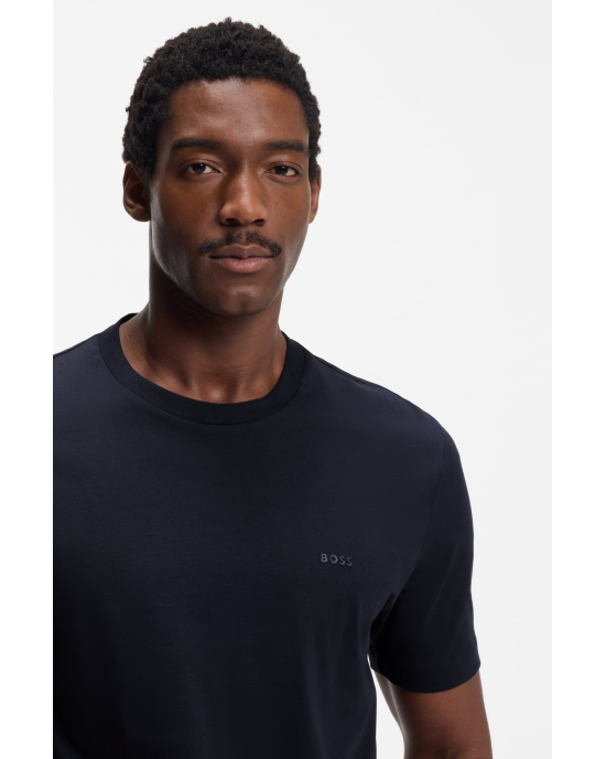 T-Shirt Boss μπλε ΚΟΝΤΟΜΑΝΙΚΕΣ