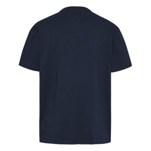 T-shirt Tommy Jeans μπλε