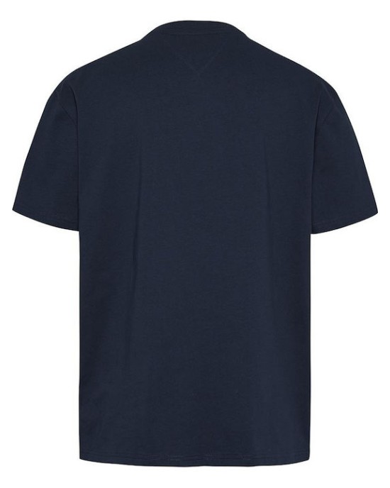 T-shirt Tommy Jeans μπλε ΚΟΝΤΟΜΑΝΙΚΕΣ