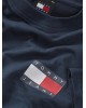 T-shirt Tommy Jeans μπλε ΚΟΝΤΟΜΑΝΙΚΕΣ