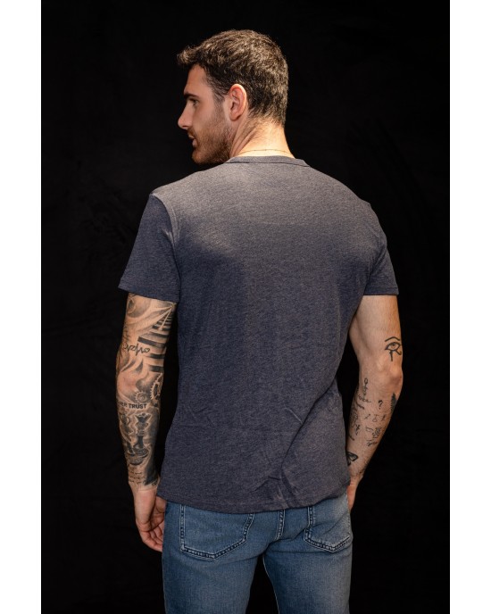 T-shirt Tommy Jeans μπλε ΚΟΝΤΟΜΑΝΙΚΕΣ