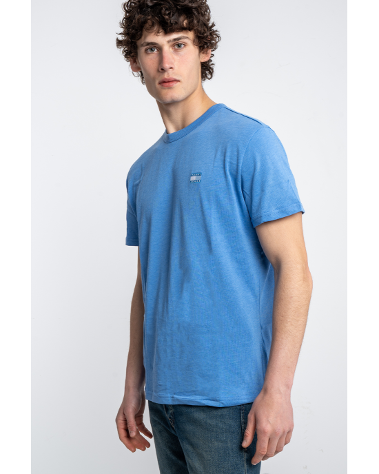 T-shirt Tommy Jeans μπλε ΚΟΝΤΟΜΑΝΙΚΕΣ