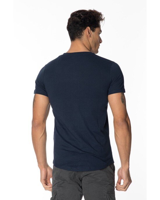 T-shirt Jack n Jones μπλε T-shirt Jack n Jones μπλε