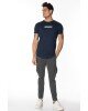 T-shirt Jack n Jones μπλε T-shirt Jack n Jones μπλε