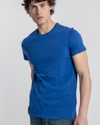 T-shirt Tommy Jeans μπλε