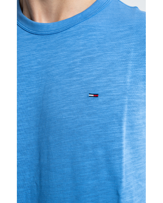 T-shirt Tommy Jeans μπλε ΚΟΝΤΟΜΑΝΙΚΕΣ