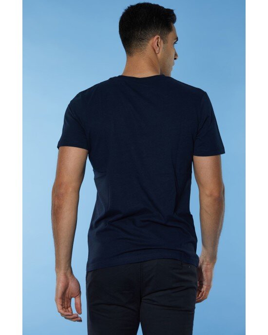 T-shirt Jack n Jones μπλε T-shirt Jack n Jones μπλε