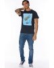 T-shirt Jack n Jones μπλε T-shirt Jack n Jones μπλε