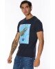 T-shirt Jack n Jones μπλε T-shirt Jack n Jones μπλε