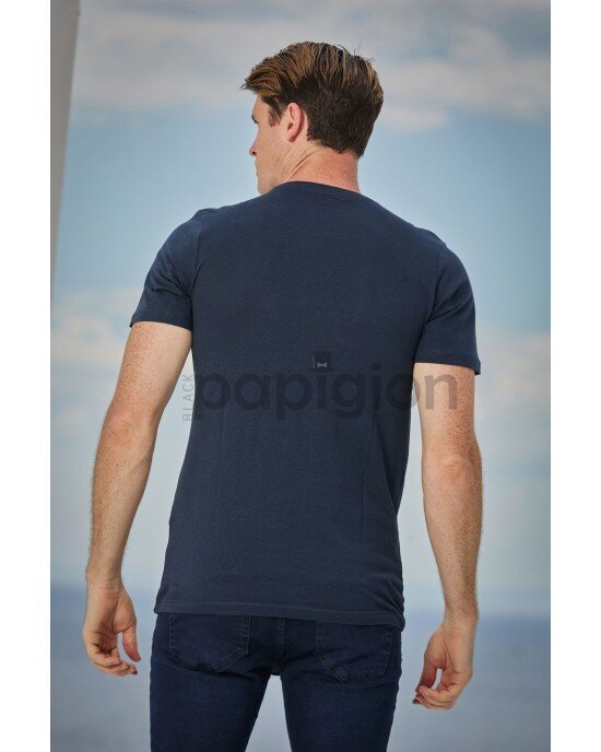 T-shirt Jack n Jones Μπλε T-shirt Jack n Jones Μπλε
