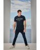 T-shirt Jack n Jones Μπλε T-shirt Jack n Jones Μπλε