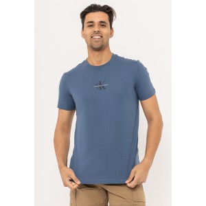 T-shirt Calvin Klein μπλε T-shirt Calvin Klein μπλε