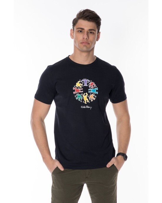 T-shirt Antony Morato μπλε T-shirt Antony Morato μπλε