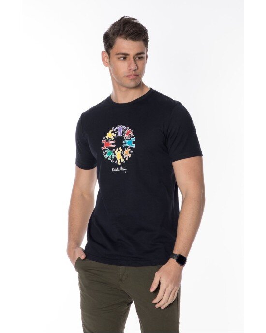 T-shirt Antony Morato μπλε T-shirt Antony Morato μπλε