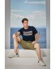 T-shirt Jack n Jones Μπλε T-shirt Jack n Jones Μπλε
