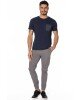 T-shirt Jack n Jones μπλε ΚΟΝΤΟΜΑΝΙΚΕΣ