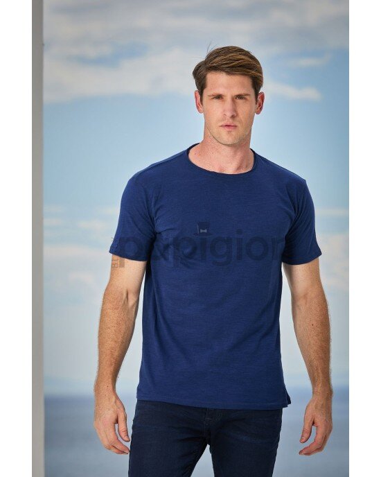 T-shirt Frank Taylor μπλε