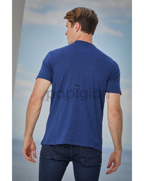 T-shirt Frank Taylor μπλε