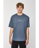 T-shirt Calvin Klein μπλε ΚΟΝΤΟΜΑΝΙΚΕΣ