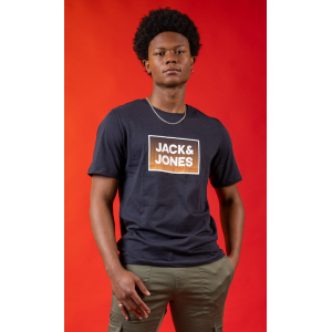 T-shirt Jack n Jones μπλε