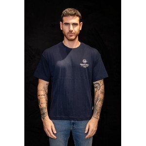 T-shirt Jack n Jones μπλε