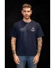 T-shirt Jack n Jones μπλε ΚΟΝΤΟΜΑΝΙΚΕΣ