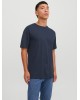 T-shirt Jack n Jones μπλε ΚΟΝΤΟΜΑΝΙΚΕΣ