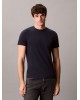 T-shirt Calvin Klein μπλε ΚΟΝΤΟΜΑΝΙΚΕΣ