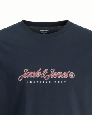 T-shirt Jack n Jones μπλε