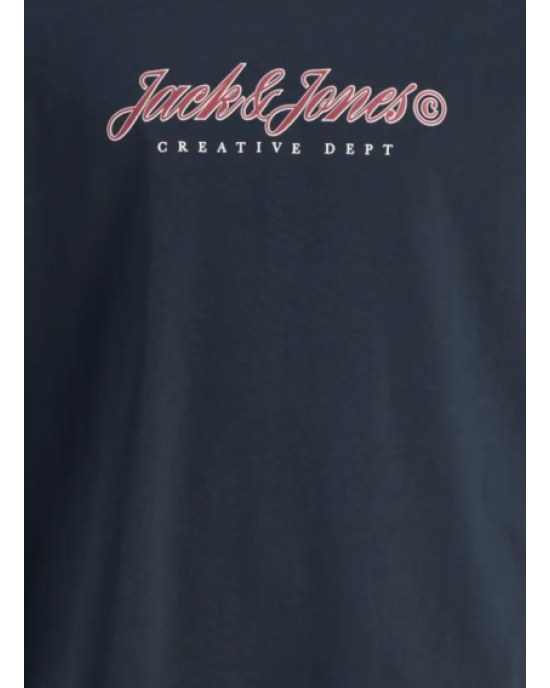 T-shirt Jack n Jones μπλε ΚΟΝΤΟΜΑΝΙΚΕΣ