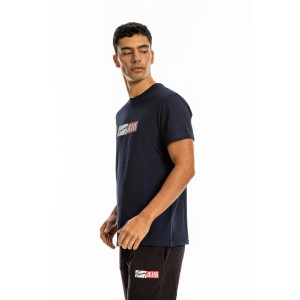 T-shirt Tommy Jeans μπλε T-shirt Tommy Jeans μπλε