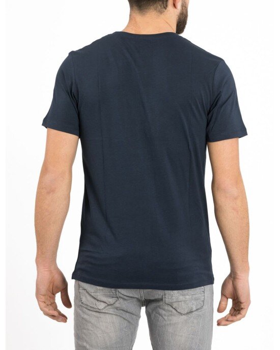 T-shirt Jack n Jones μπλε T-shirt Jack n Jones μπλε
