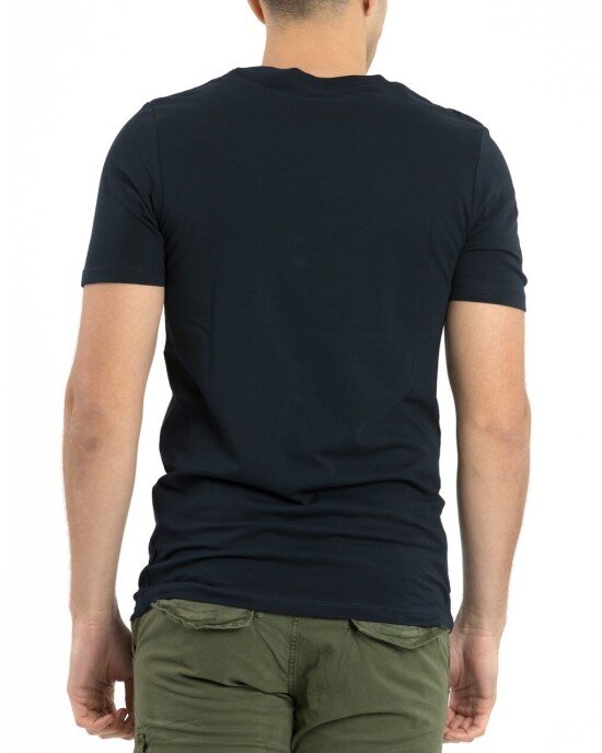 T-shirt Jack n Jones μπλε T-shirt Jack n Jones μπλε
