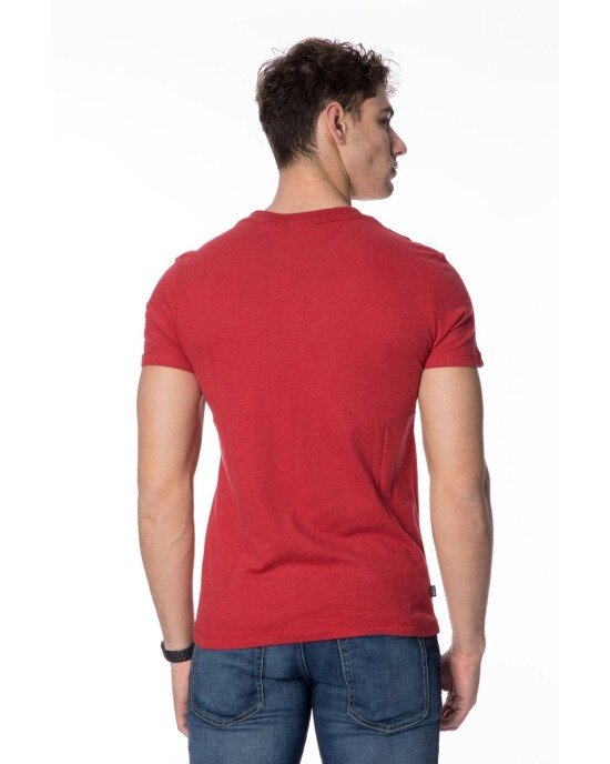 T-shirt SUPERDRY κόκκινο T-shirt SUPERDRY κόκκινο