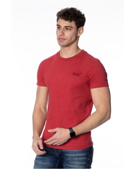T-shirt SUPERDRY κόκκινο