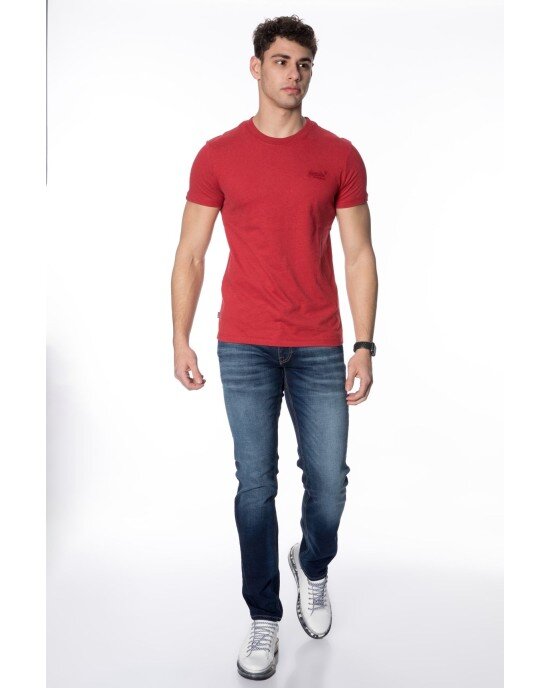 T-shirt SUPERDRY κόκκινο T-shirt SUPERDRY κόκκινο