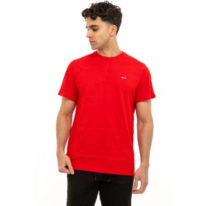 T-shirt Tommy Jeans κόκκινο