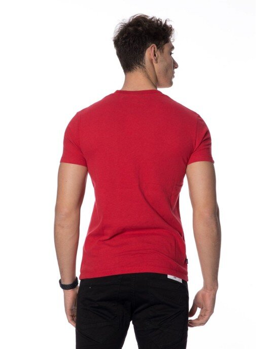 T-shirt SUPERDRY κόκκινο T-shirt SUPERDRY κόκκινο