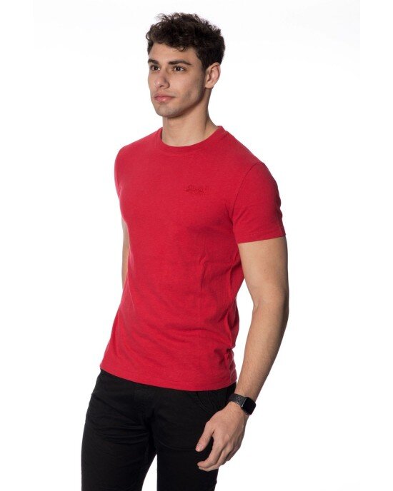 T-shirt SUPERDRY κόκκινο T-shirt SUPERDRY κόκκινο