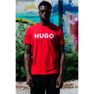 T-shirt HUGO κόκκινο T-shirt HUGO κόκκινο