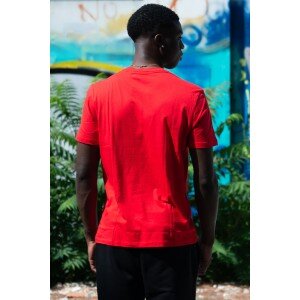 T-shirt HUGO κόκκινο T-shirt HUGO κόκκινο