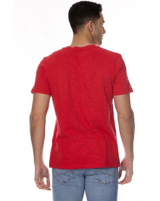 T-shirt SUPERDRY κόκκινο T-shirt SUPERDRY κόκκινο