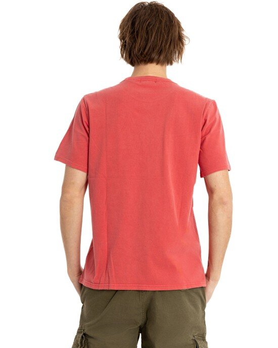 T-shirt SUPERDRY κόκκινο ΚΟΝΤΟΜΑΝΙΚΕΣ