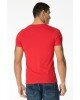 T-shirt Jack n Jones κόκκινο