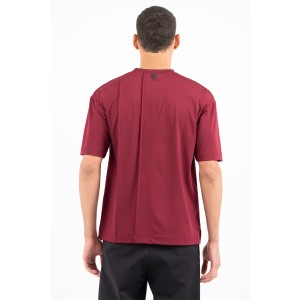 T-shirt Vittorio μπορντό T-shirt Vittorio μπορντό