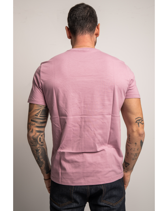 T-shirt Calvin Klein ροζ ΚΟΝΤΟΜΑΝΙΚΕΣ