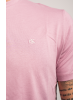 T-shirt Calvin Klein ροζ ΚΟΝΤΟΜΑΝΙΚΕΣ