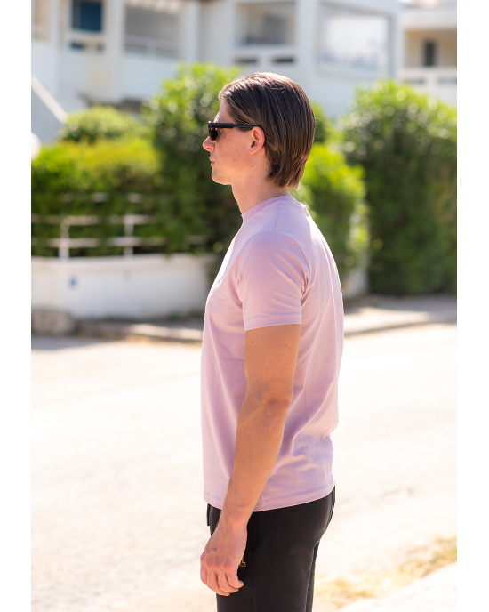 T-shirt Karl Lagerfeld ροζ ΚΟΝΤΟΜΑΝΙΚΕΣ