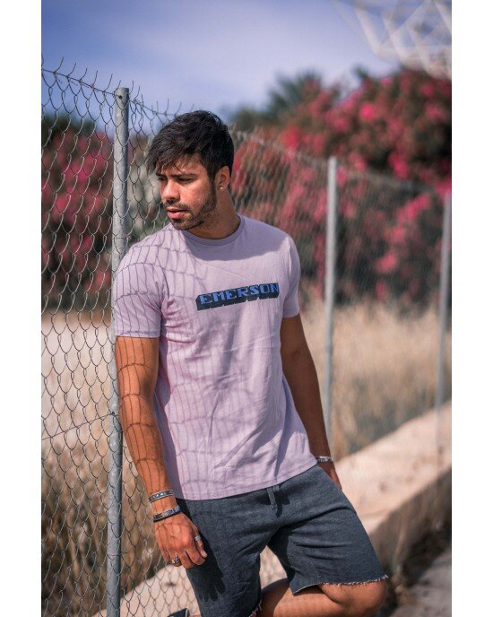 T-shirt Emerson ροζ T-shirt Emerson ροζ