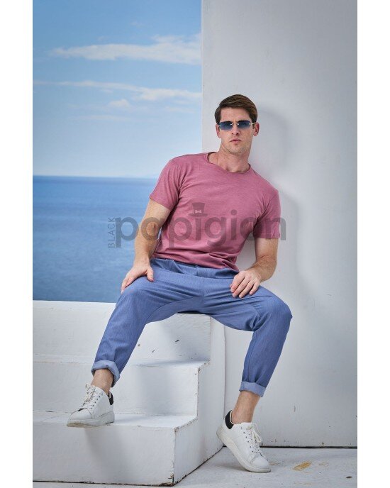 T-shirt Frank Taylor ροζ T-shirt Frank Taylor ροζ